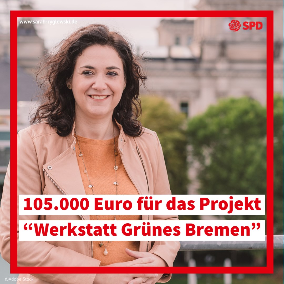 Bremen erhält Fördermittel vom Bund für die „Werkstatt Grünes Bremen“